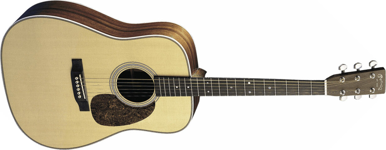 Martin Hd-28 Standard Dreadnought Epicea Palissandre - Natural - Westerngitarre & electro - Main picture
