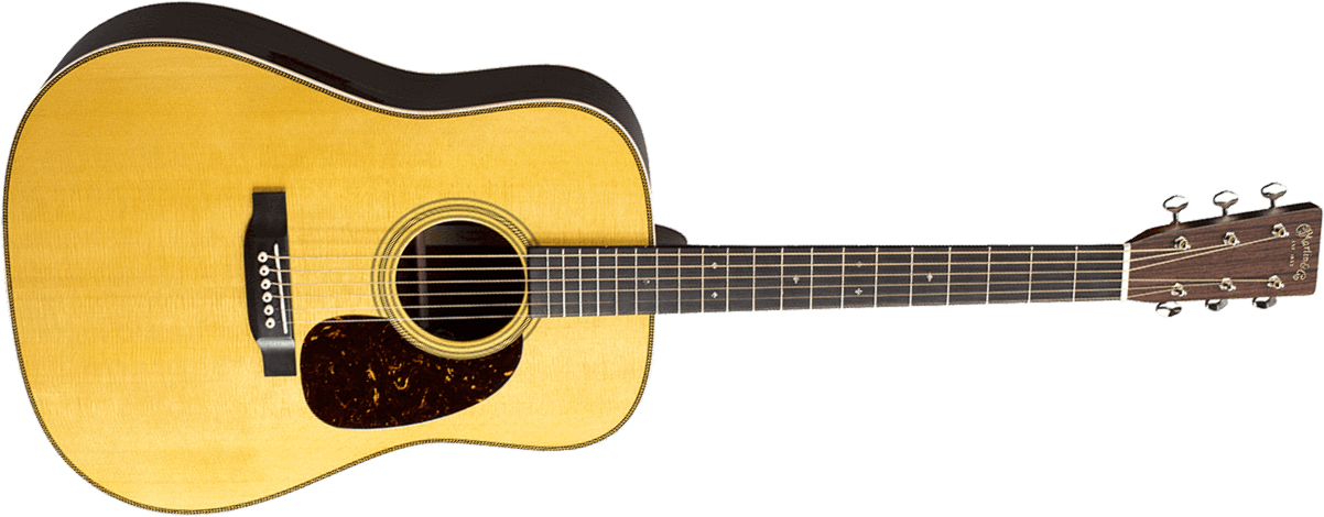 Martin Hd-28e Standard Golden Era Dreadnought Epicea Palissandre Eb Fishman - Natural Gloss - Folk-Gitarre - Main picture