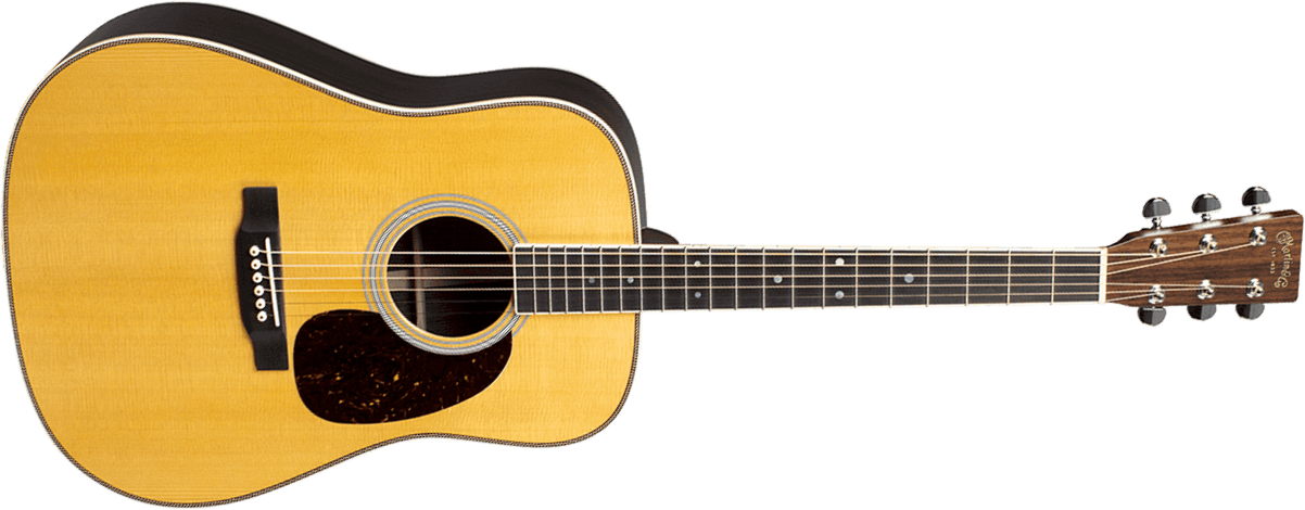 Martin Hd35 Standard Golden Era Dreadnought Epicea Palissandre Eb - Natural Gloss - Folk-Gitarre - Main picture