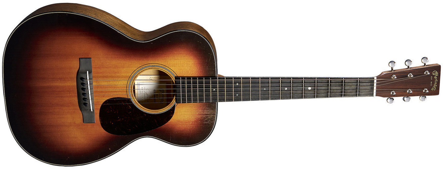 Martin Joe Bonamassa 0018 Signature Grand Concert Epicea Acajou Eb - 1937 Joe Bonamassa Sunburst - Folk-Gitarre - Main picture