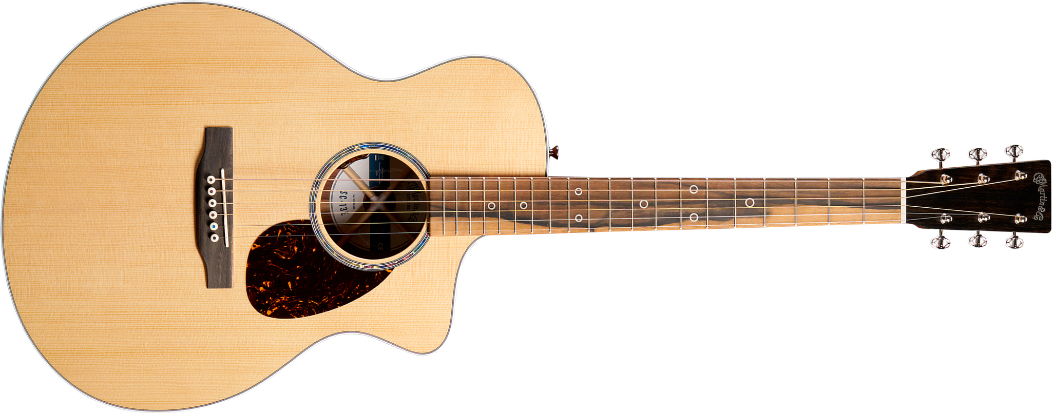 Martin Sc13e Modern Road Om Cw Epicea Koa Eb - Natural - Folk-Gitarre - Main picture