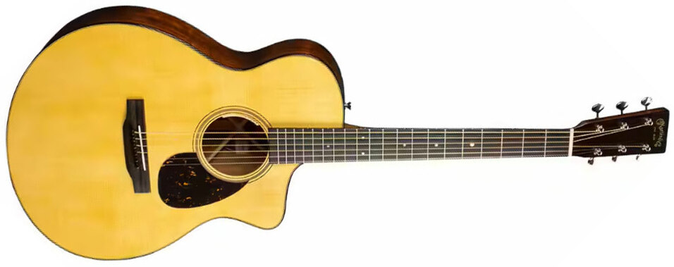 Martin Sc18e Lr Baggs Anthem Standard Om Cw Epicea Acajou Eb - Natural Aging Toner - Folk-Gitarre - Main picture