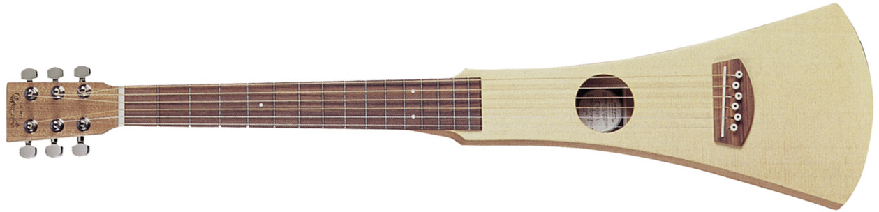 Martin Steel String Backpacker Guitar Left-handed - Natural Satin - Western-Reisegitarre - Main picture