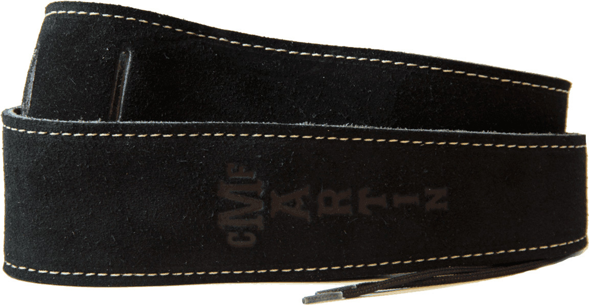 Martin Suede Strap 18a0016 2.5inc. Cuir Black - Gitarrengurt - Main picture