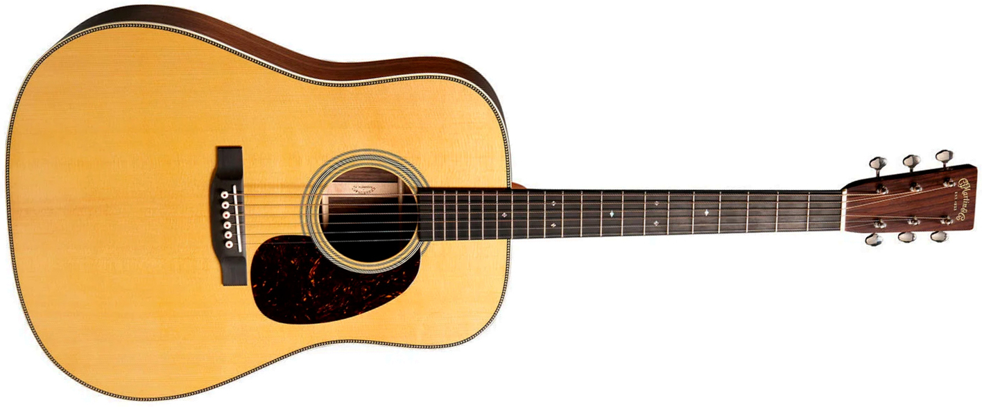 Martin Super Hd28 Standard Dreadnought Epicea Palissandre Eb - Natural Aging Toner - Folk-Gitarre - Main picture