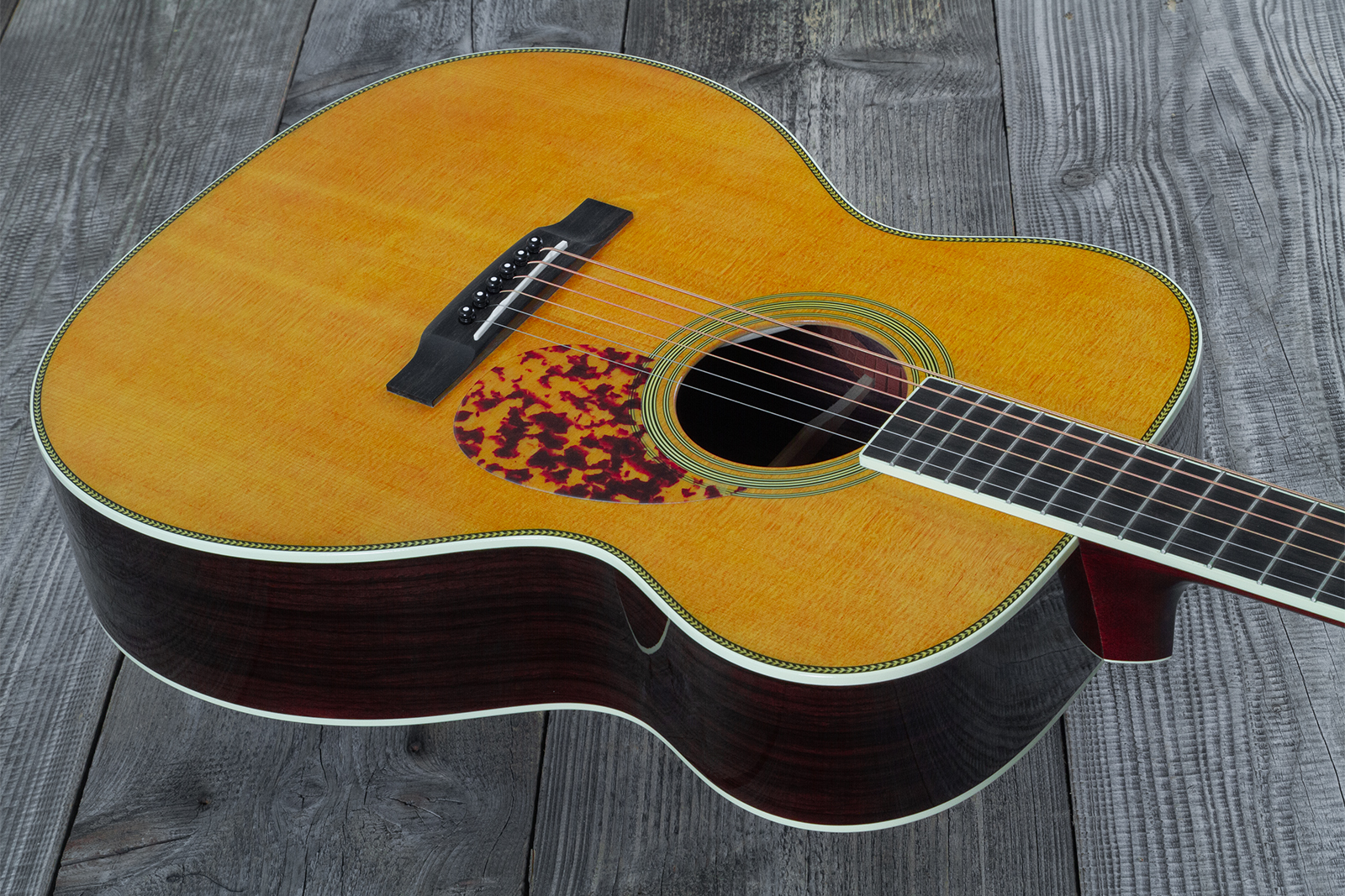 Martin Custom Shop 000 Epicea Adirondack / Palissandre Indian Eb #2703350 - Natural Aging Toner - Folk-Gitarre - Variation 2
