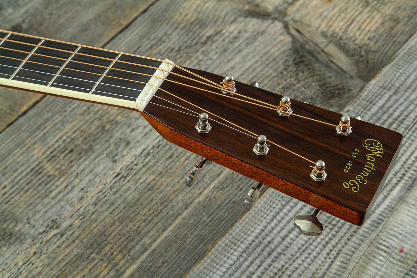 Martin Custom Shop 000 Epicea Adirondack / Palissandre Indian Eb #2703350 - Natural Aging Toner - Folk-Gitarre - Variation 6