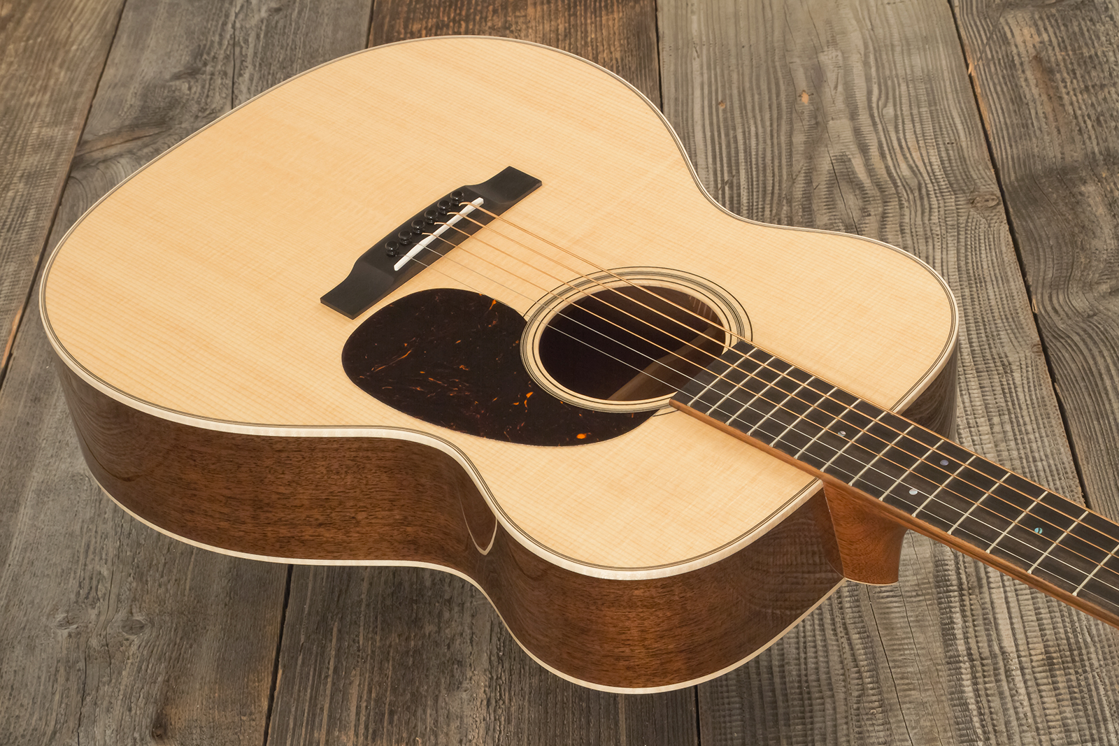 Martin Custom Shop 000 Shsc Epicea / Black Walnut Eb #2929870 - Natural - Folk-Gitarre - Variation 3