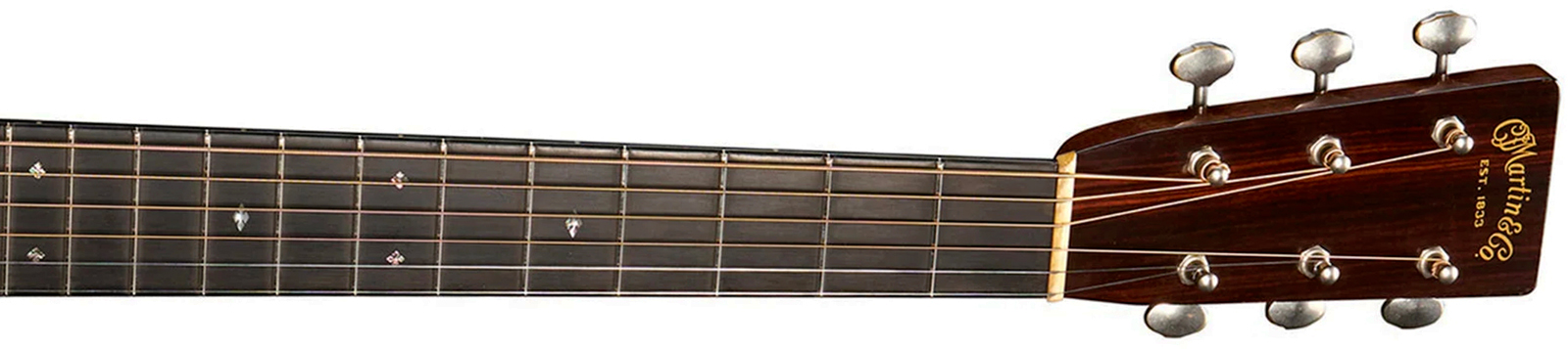 Martin Custom Shop 00028 1937 Madagascar Rosewood Shsc Epicea Palissandre Eb - Natural Aged Toner Vintage Gloss - Folk-Gitarre - Variation 3