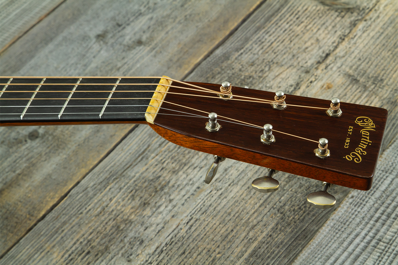 Martin Custom Shop 00042 Shsc Epicea Sitka / Palissandre Honduras Eb #2969056 - Natural Aging Toner - Folk-Gitarre - Variation 7