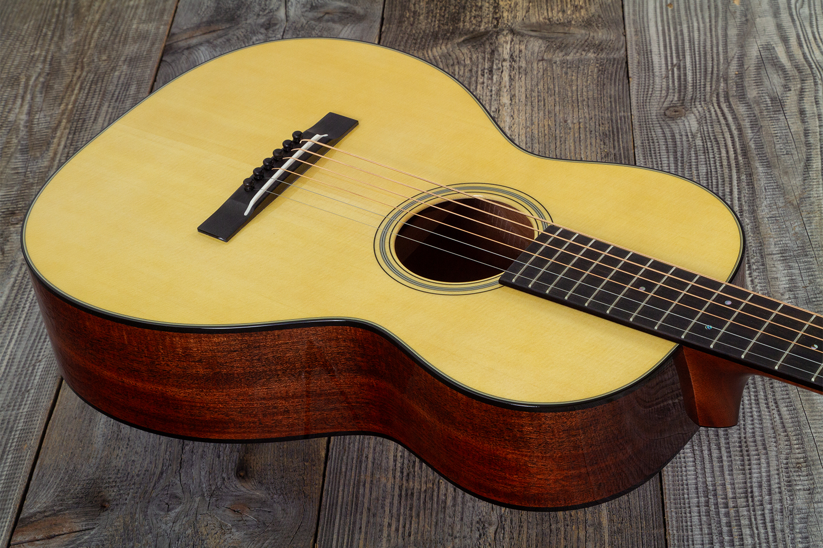 Martin Custom Shop 012f 12-fret Shsc Epicea Englemann / Acajou Eb #2964115 - Natural Aging Toner - Folk-Gitarre - Variation 3
