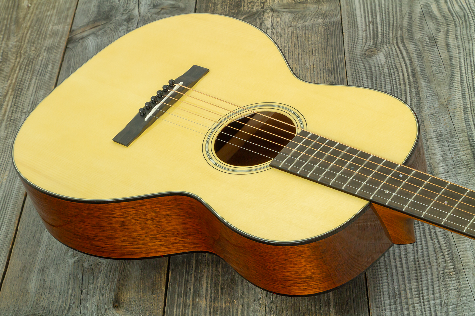 Martin Custom Shop Cs-00-c25004861 Grand Concert Shsc Epicea Adirondack / Acajou Eb #2957971 - Natural Aging Toner - Folk-Gitarre - Variation 2