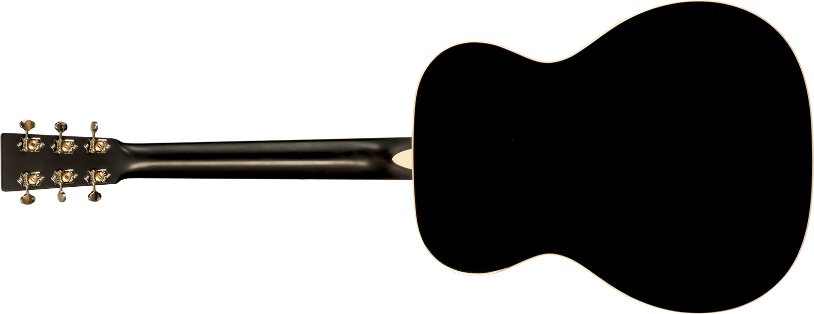 Martin Custom Shop Cs-000-3764624 Shsc Epicea Europeen / Acajou Sinker Eb #2720463 - Black Gloss - Folk-Gitarre - Variation 1