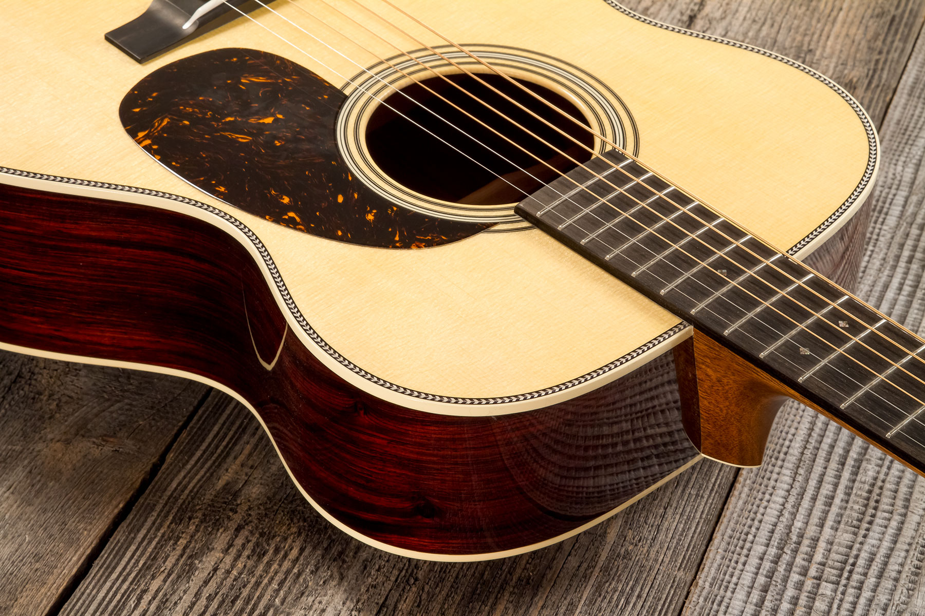 Martin Custom Shop Cs-000-c23035498 Shsc Epicea Cocobolo Eb #2819078 - Natural Aging Toner - Folk-Gitarre - Variation 4