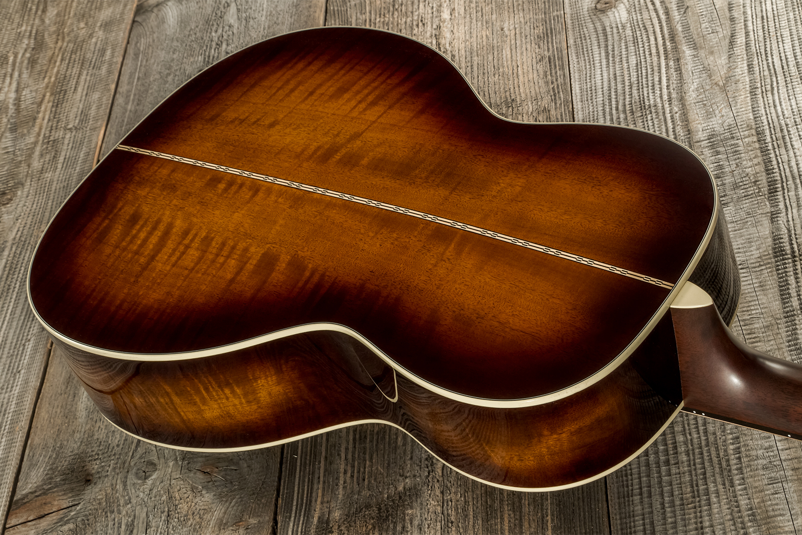 Martin Custom Shop Cs-0012-c2055903 12-fret Shsc Epicea Carpathes / Myrte Eb #2707286 - 1933 Ambertone - Folk-Gitarre - Variation 6