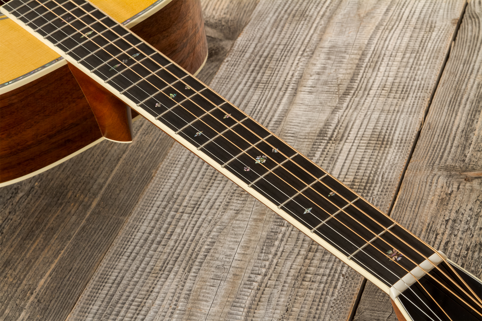 Martin Custom Shop Cs-d-3751424 Dreadnought Epicea Sitka / Tasmanian Blackwood #2719751 - Natural - Folk-Gitarre - Variation 5
