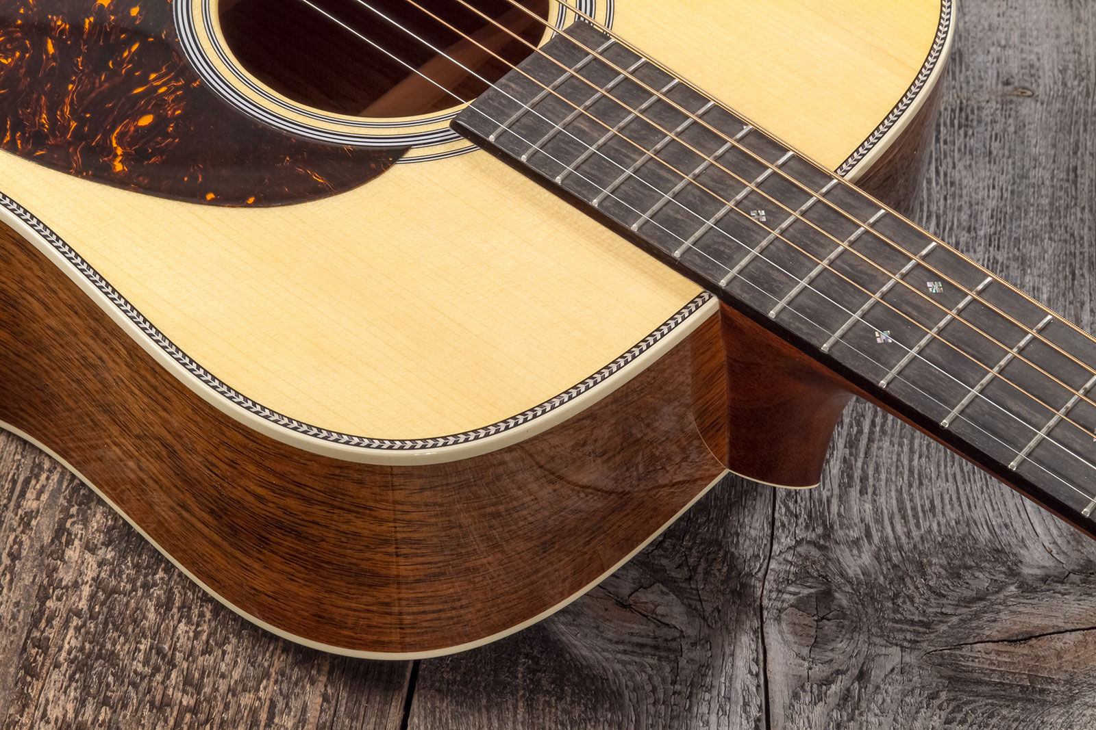 Martin Custom Shop Dreadnought Epicea Palissandre Guatemala Eb #2736837 - Natural Aging Toner - Folk-Gitarre - Variation 3