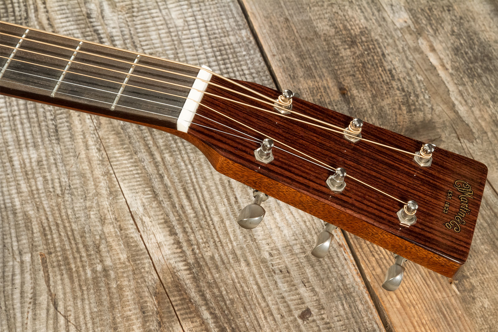 Martin Custom Shop Cs-d-c22025673 Dreadnought Epicea Vts Acajou Eb #2736834 - Natural Aging Toner - Westerngitarre & electro - Variation 7