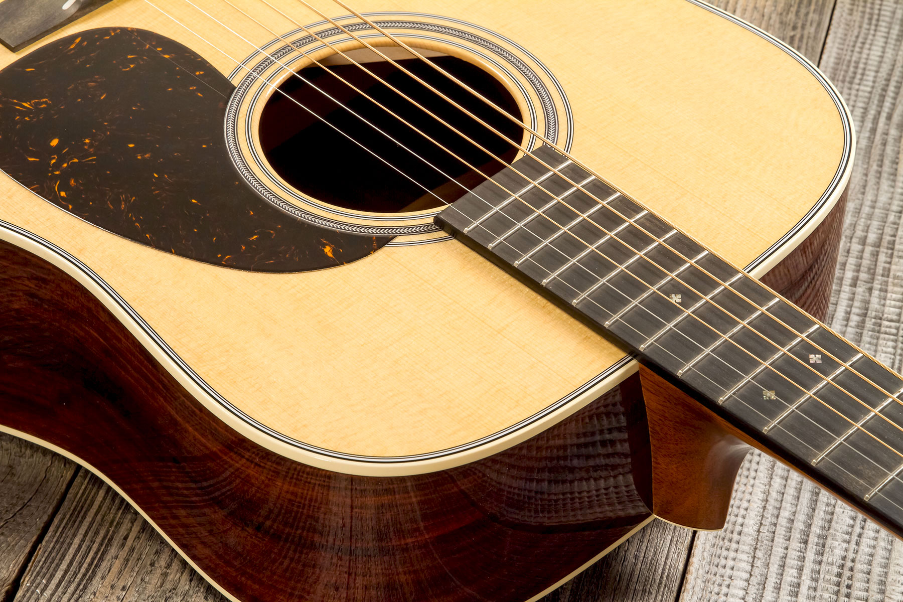 Martin Custom Shop Cs-d-c23035477 Dreadnought Epicea Cocobolo Eb #2819082 - Natural Aging Toner - Folk-Gitarre - Variation 4