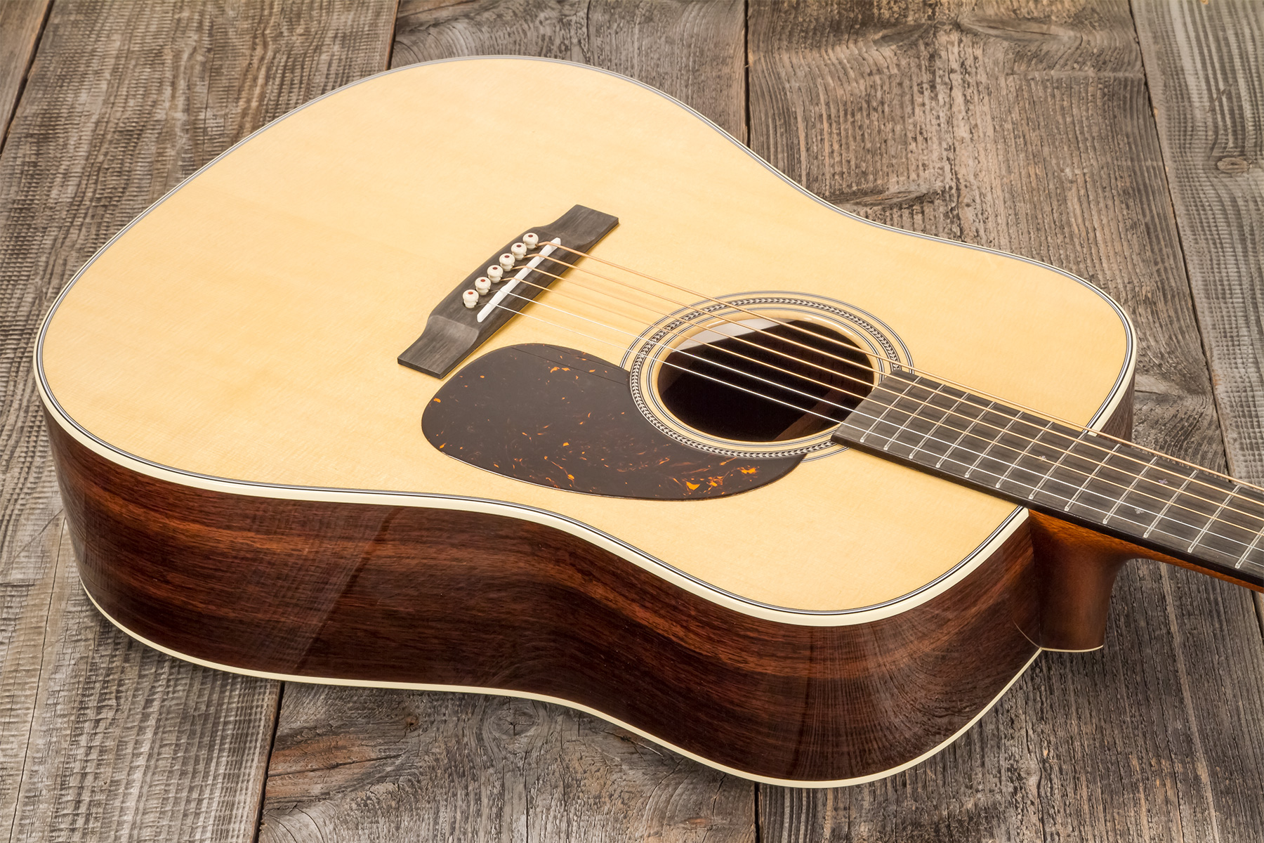 Martin Custom Shop Cs-d-c23036411 Dreadnought Epicea Palissandre Eb #2814866 - Natural Aging Toner - Folk-Gitarre - Variation 2