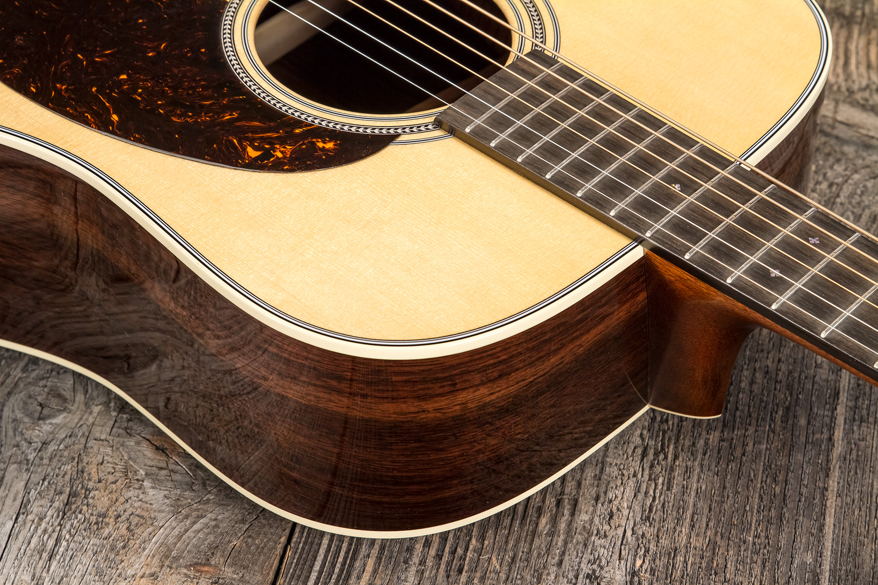 Martin Custom Shop Cs-d-c23036411 Dreadnought Epicea Palissandre Eb #2814866 - Natural Aging Toner - Folk-Gitarre - Variation 4