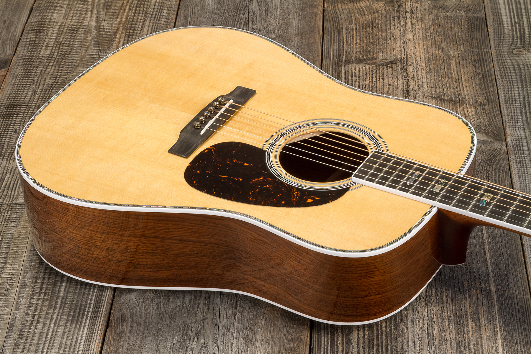 Martin Custom Shop Cs-d-c23036414 Dreadnought Epicea Palissandre Eb #2816486 - Natural Aging Toner - Folk-Gitarre - Variation 2