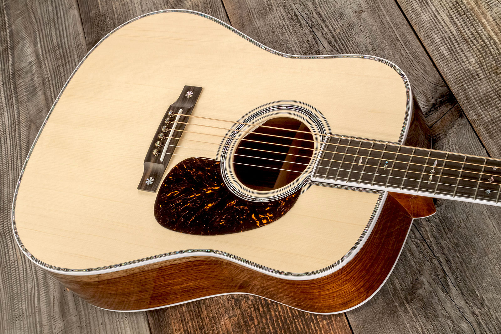 Martin Custom Shop Cs-d-c23036416 Dreadnought Epicea Palissandre Eb #2816485 - Natural - Folk-Gitarre - Variation 2