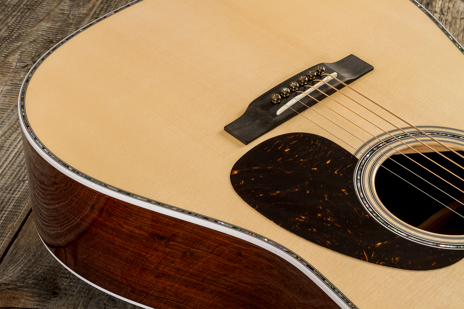 Martin Custom Shop Cs-d-c23036662 Dreadnought Epicea Italien / Cocobolo #2811855 - Natural - Folk-Gitarre - Variation 3