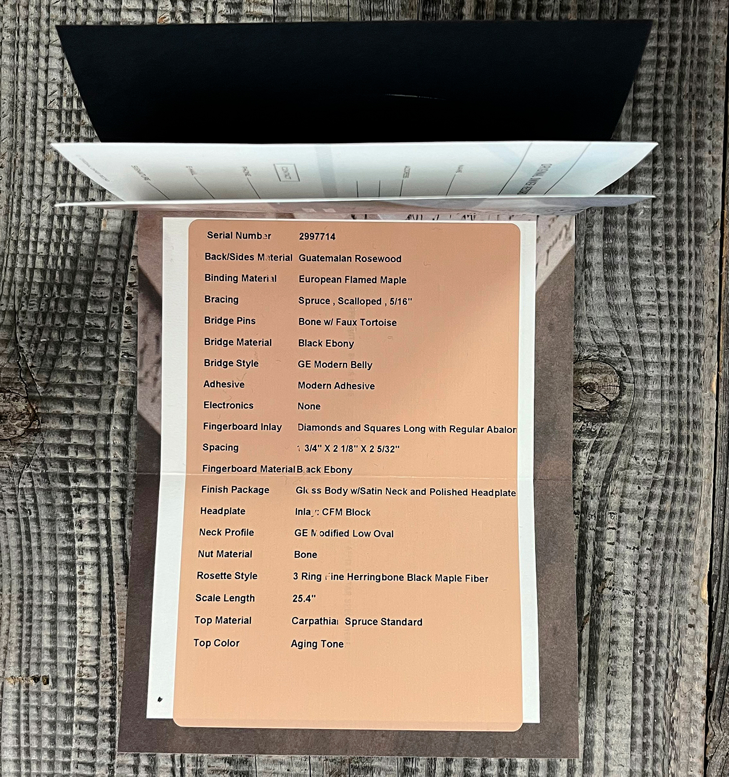 Martin Custom Shop Cs-d-c24055346 Dreadnought Epicea Carpates / Palissandre Guatemala Eb #2997714 - Natural Aging Toner - Dreadnought-Gitarre - Variat