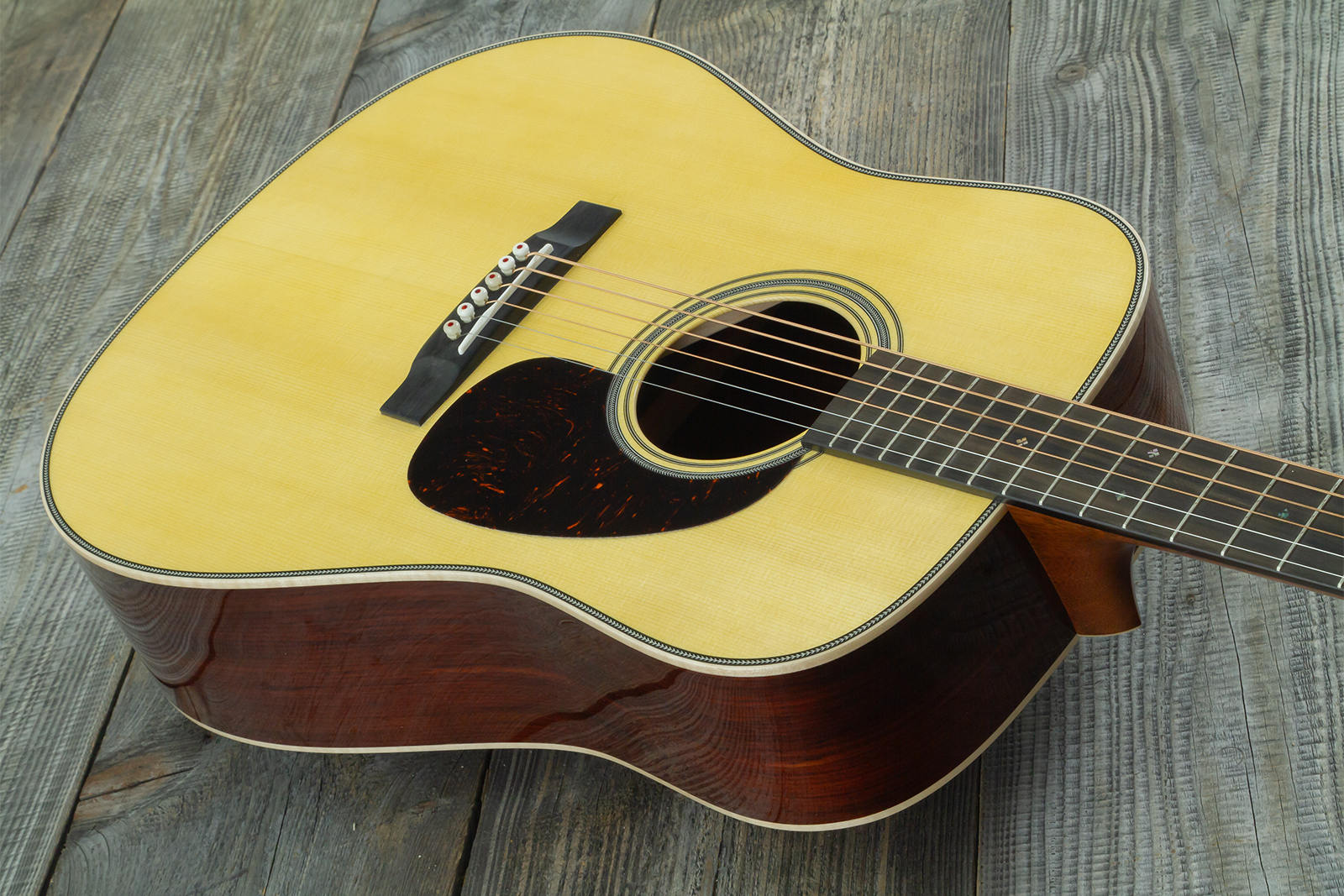 Martin Custom Shop Cs-d-c24055346 Dreadnought Epicea Carpates / Palissandre Guatemala Eb #2997714 - Natural Aging Toner - Dreadnought-Gitarre - Variat