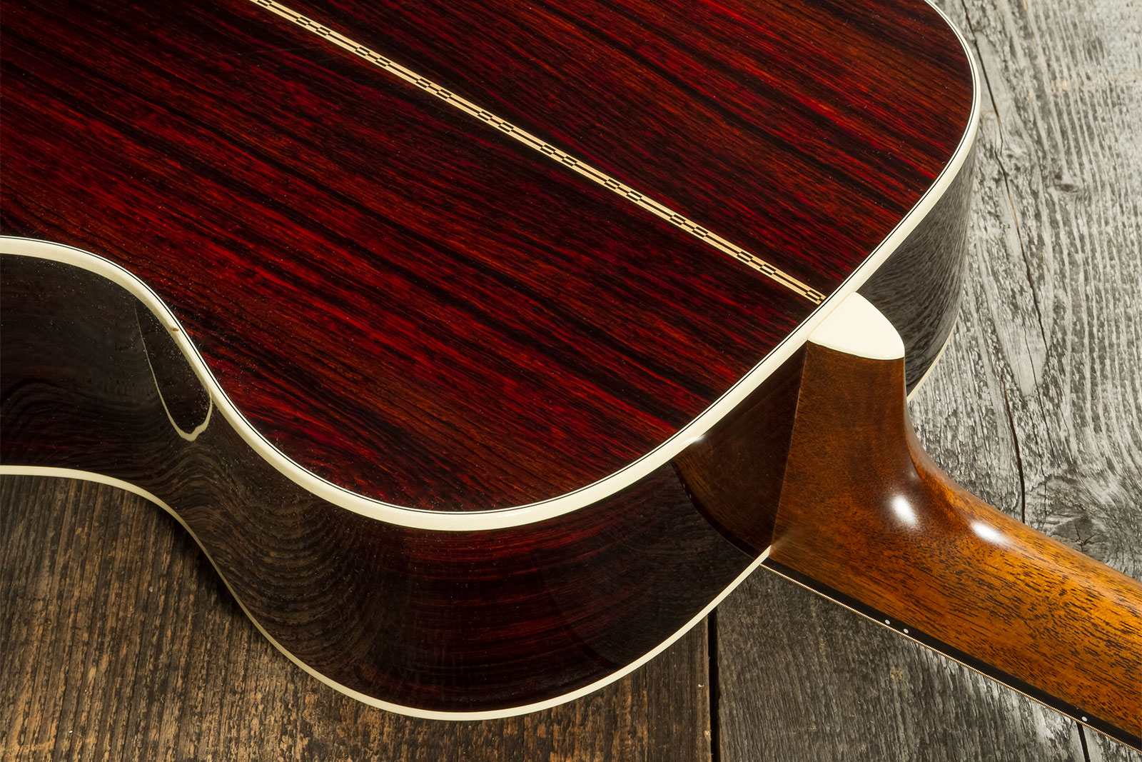 Martin Custom Shop Cs-om-c22025678 Orchestra Epicea Cocobolo Eb #2736832 - Natural Clear - Westerngitarre & electro - Variation 6