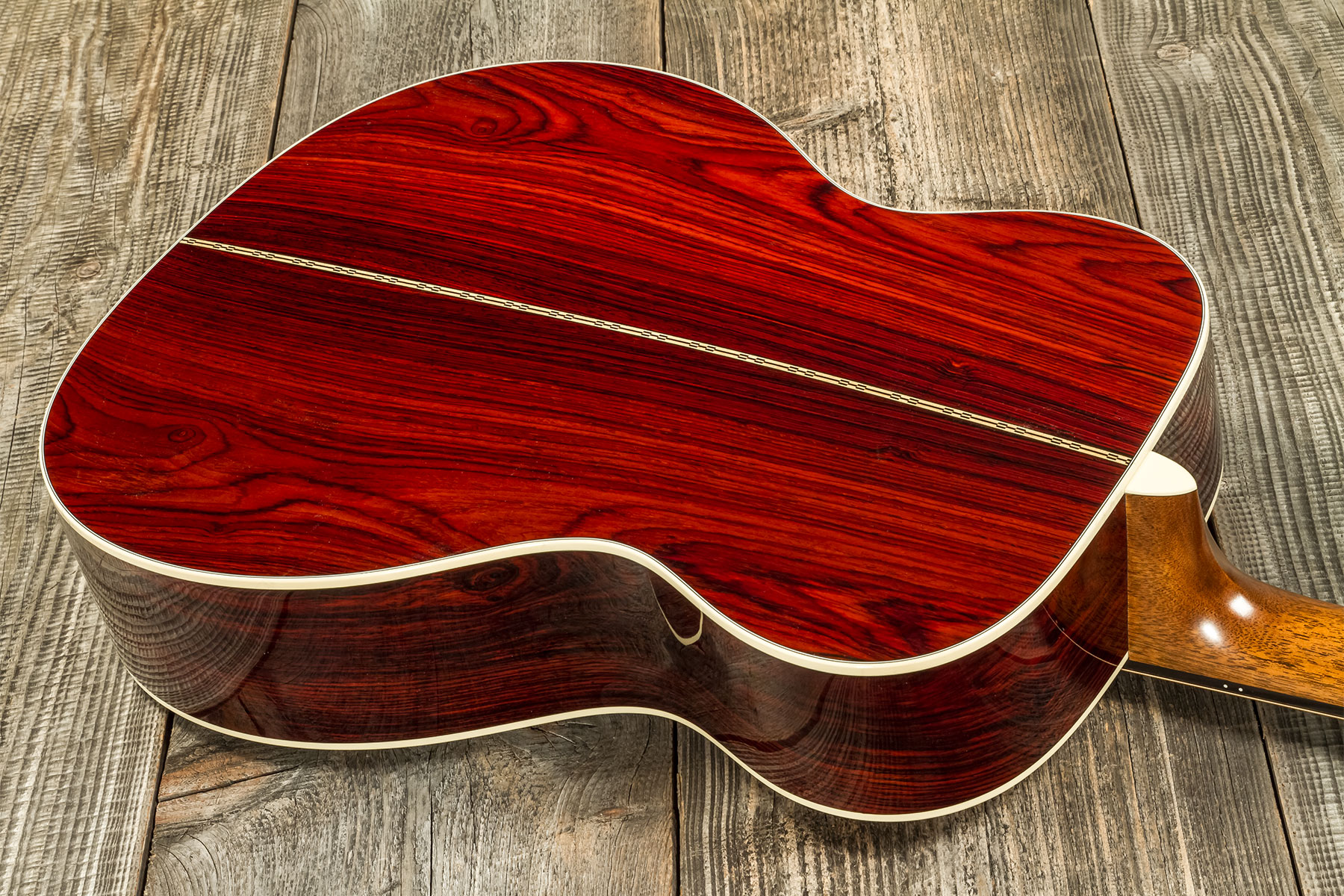 Martin Custom Shop Cs-om-c23035482 Orchestra Epicea Cocobolo Eb #2819081 - Natural Aging Toner - Folk-Gitarre - Variation 5