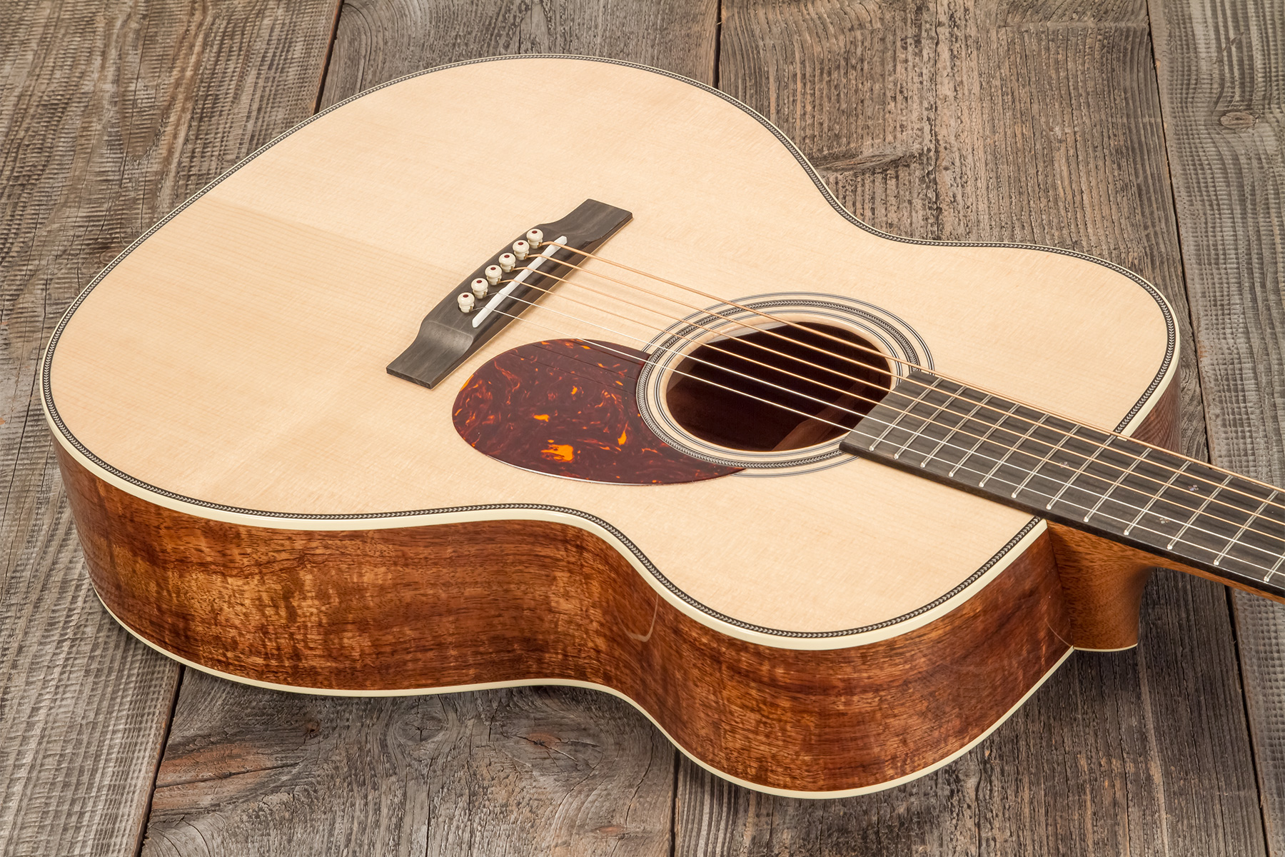 Martin Custom Shop Cs-om-c23035502 Orchestra Epicea Koa  Eb #2816483 - Natural - Folk-Gitarre - Variation 2