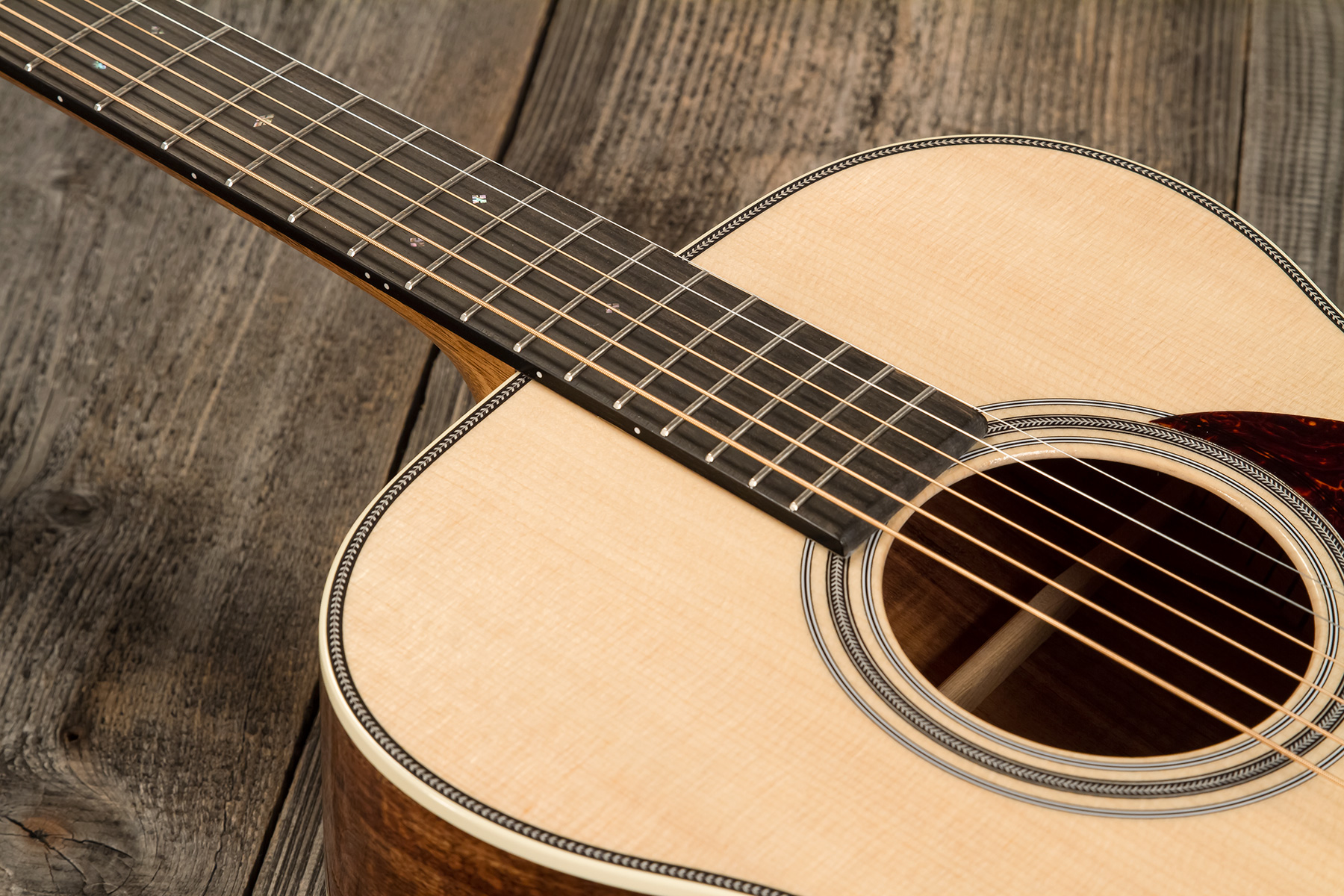 Martin Custom Shop Cs-om-c23035502 Orchestra Epicea Koa  Eb #2816483 - Natural - Folk-Gitarre - Variation 4
