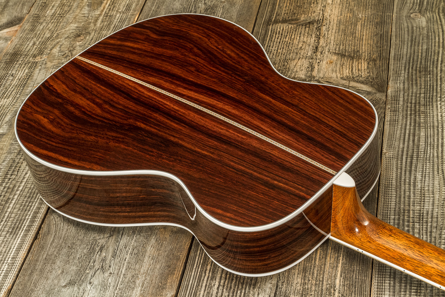 Martin Custom Shop Cs-om-c23036409 Orchestra Epicea Palissandre Eb #2814867 - Natural Aging Toner - Folk-Gitarre - Variation 5
