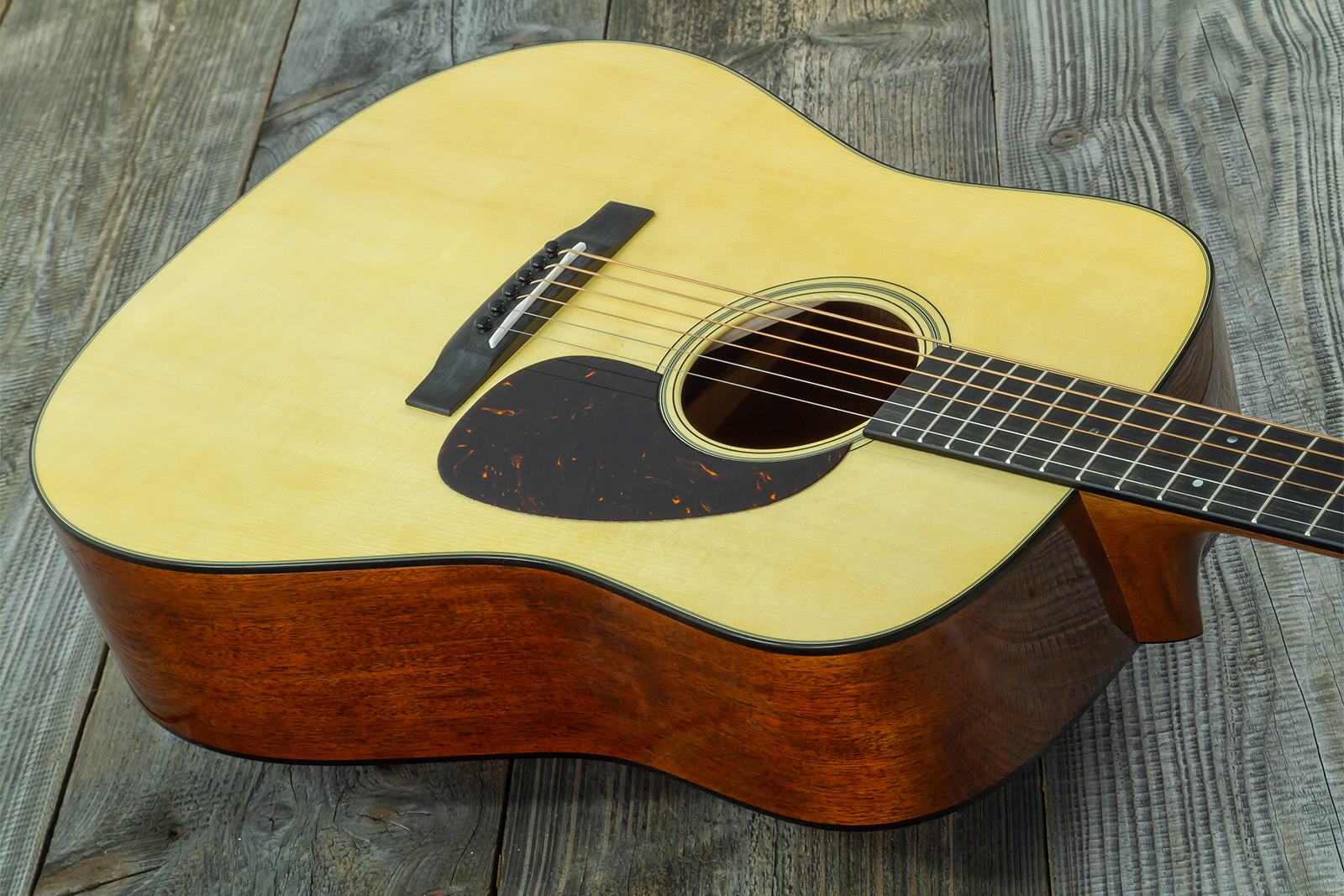 Martin Custom Shop D18 Dreadnought Epicea Adirondack / Acajou Eb - Natural Aging Toner - Folk-Gitarre - Variation 6