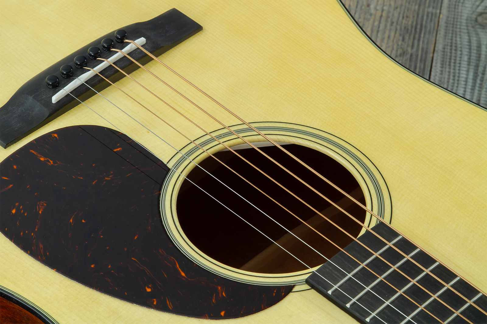 Martin Custom Shop D18 Dreadnought Epicea Adirondack / Acajou Eb - Natural Aging Toner - Folk-Gitarre - Variation 8