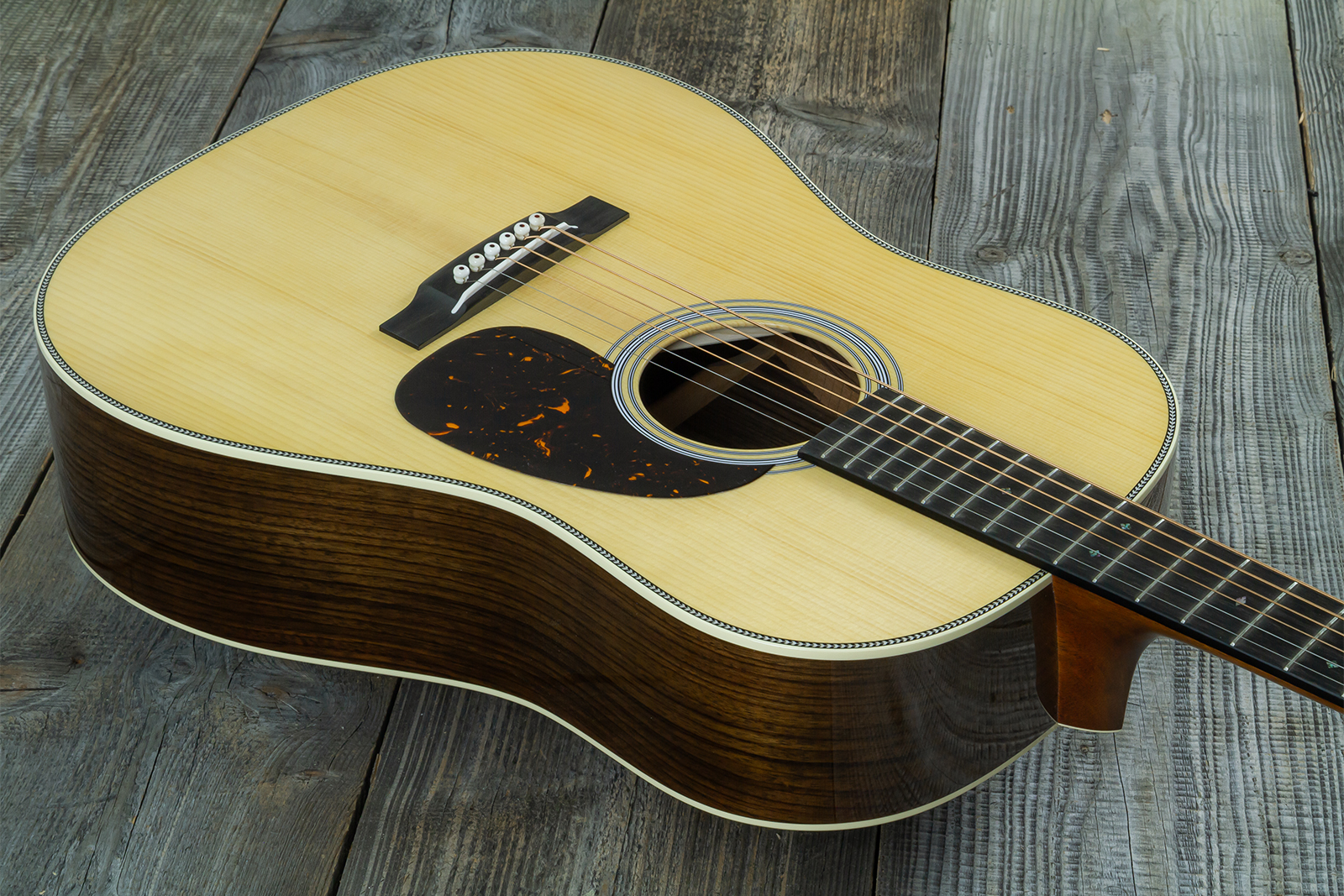 Martin Custom Shop Dreadnought 12-fret Epicea Adirondack / Palissandre Indien Eb #2964120 - Natural - Folk-Gitarre - Variation 2