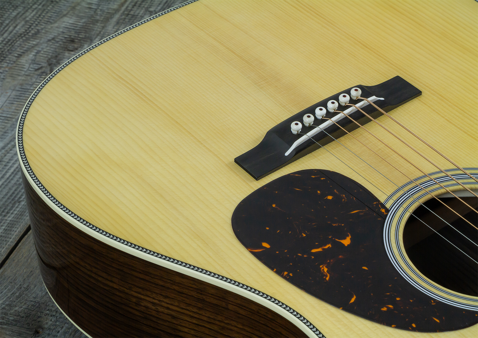 Martin Custom Shop Dreadnought 12-fret Epicea Adirondack / Palissandre Indien Eb #2964120 - Natural - Folk-Gitarre - Variation 3