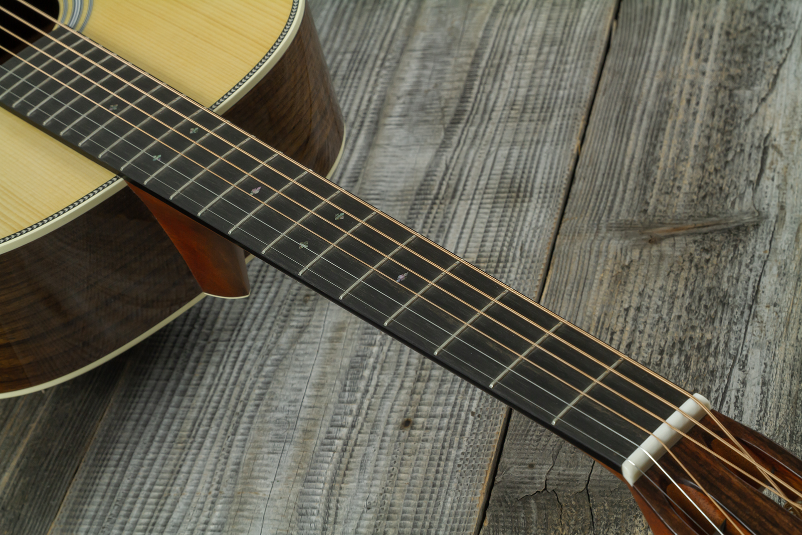 Martin Custom Shop Dreadnought 12-fret Epicea Adirondack / Palissandre Indien Eb #2964120 - Natural - Folk-Gitarre - Variation 5