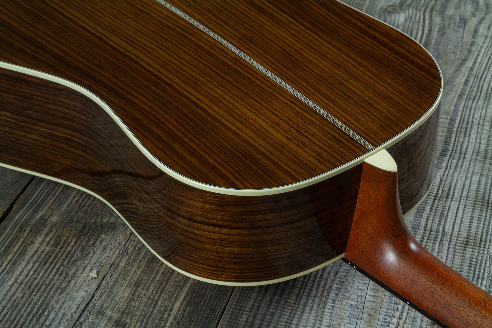 Martin Custom Shop Dreadnought 12-fret Epicea Adirondack / Palissandre Indien Eb #2964120 - Natural - Folk-Gitarre - Variation 7