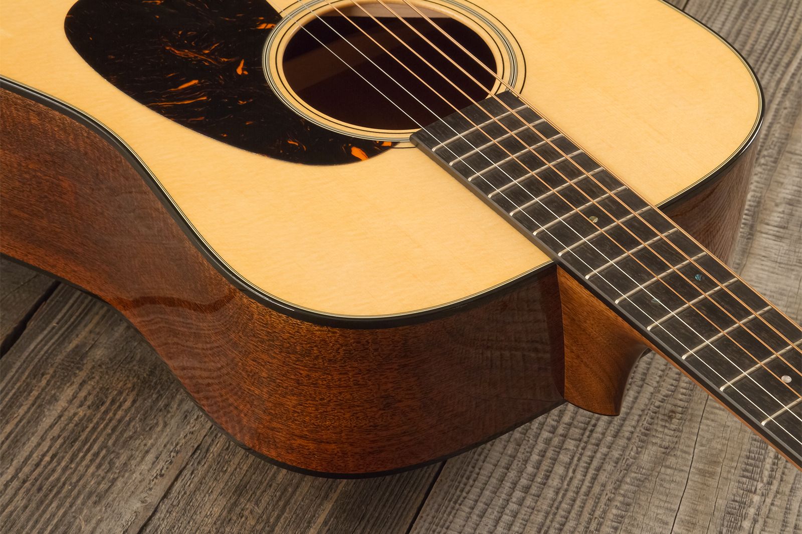 Martin Custom Shop Dreadnought Epicea Sitka / Acajou #2964131 - Natural Aging Toner - Folk-Gitarre - Variation 4
