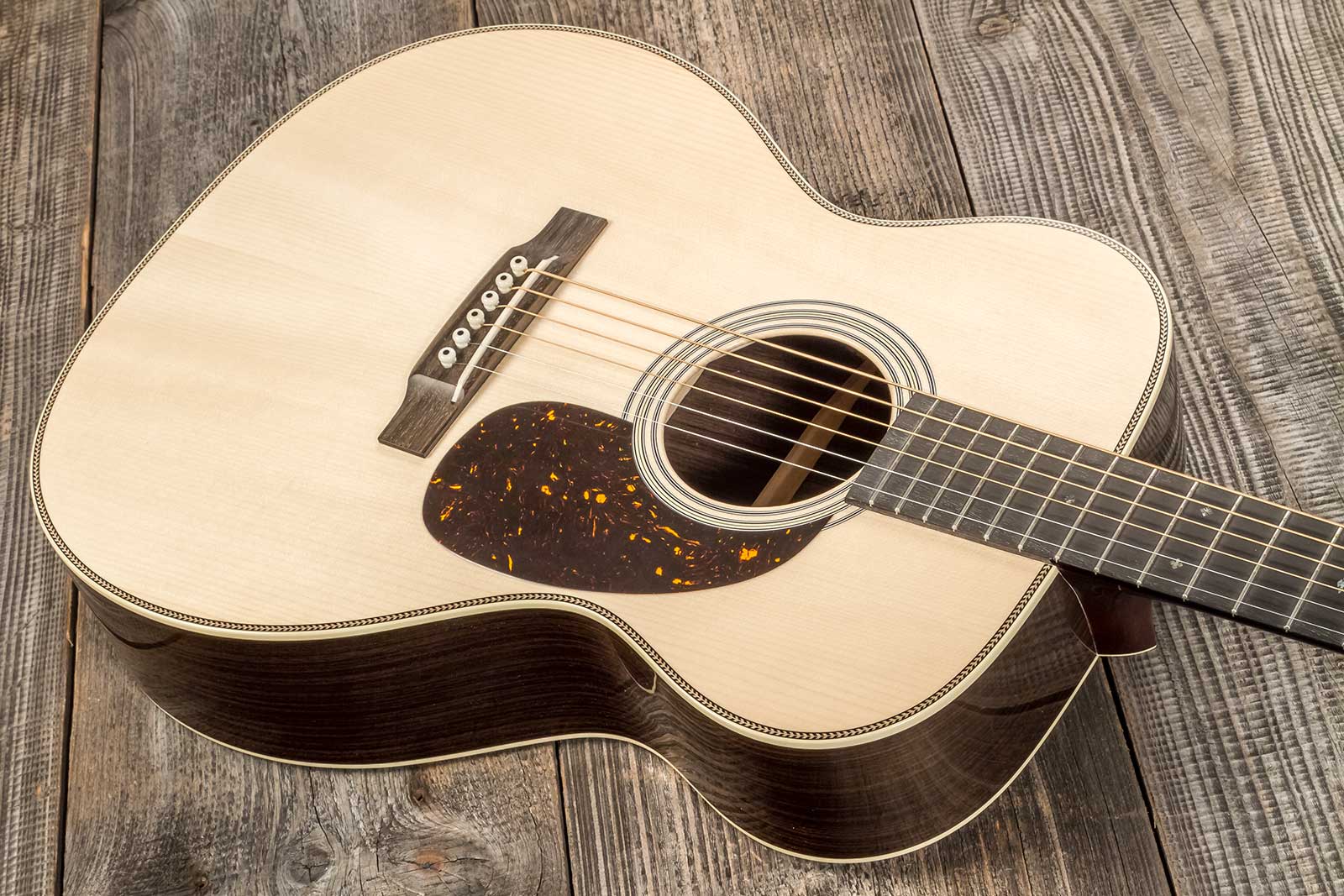Martin Custom Shop Expert 000-28 1937 Epicea Palissandre Eb #2751257 - Natural Vintage Low Gloss - Folk-Gitarre - Variation 2
