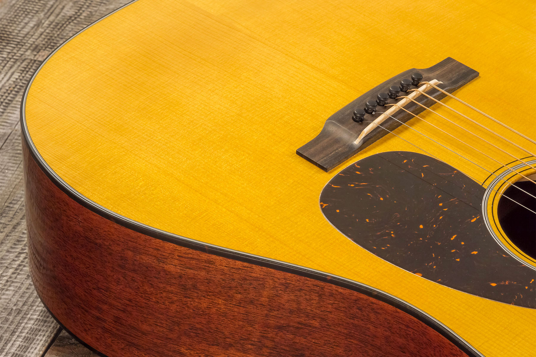 Martin Custom Shop Expert D-18 1937 Dreadnought Epicea Acajou Eb #2841322 - Natural Vintage Stage 1 Aging - Folk-Gitarre - Variation 3
