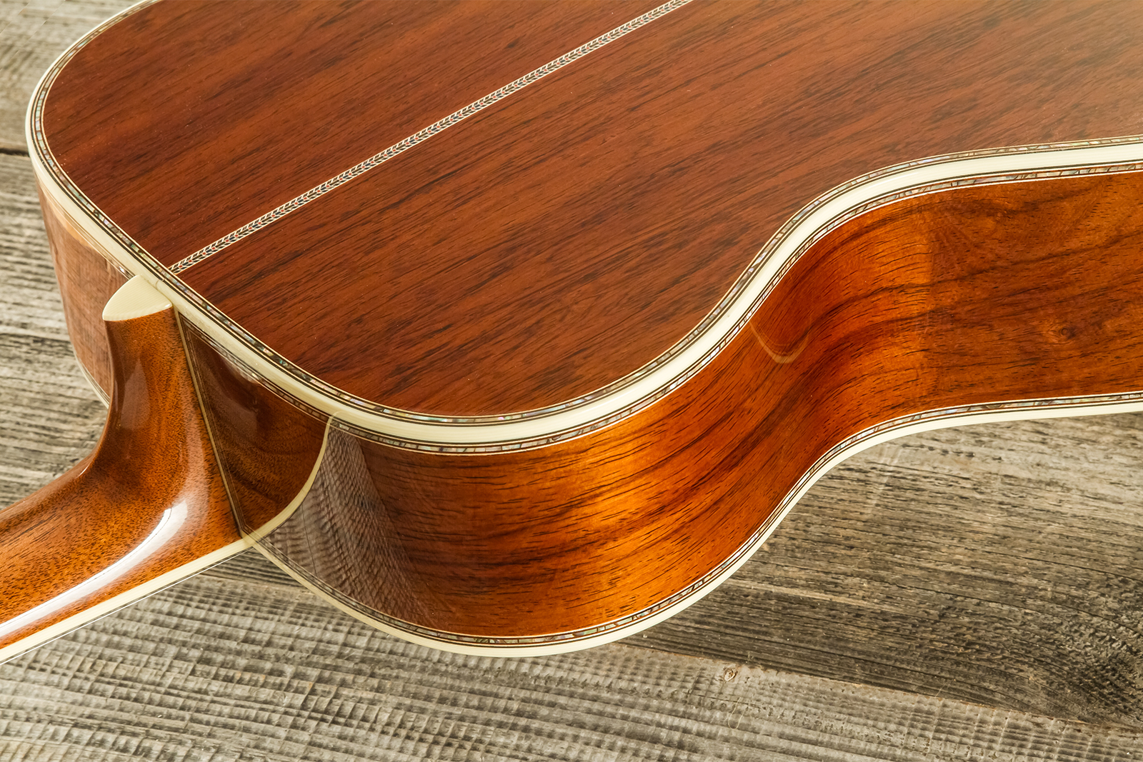 Martin Custom Shop Joe Bonamassa 00045 Ltd Signature 000 Shsc Epicea Palissandre Eb #2917432 - Natural Vintage - Folk-Gitarre - Variation 9