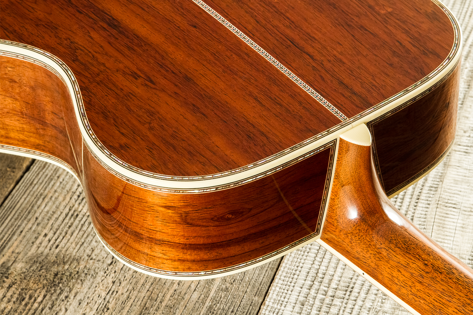 Martin Custom Shop Joe Bonamassa 00045 Ltd Signature 000 Shsc Epicea Palissandre Eb #2917432 - Natural Vintage - Folk-Gitarre - Variation 11