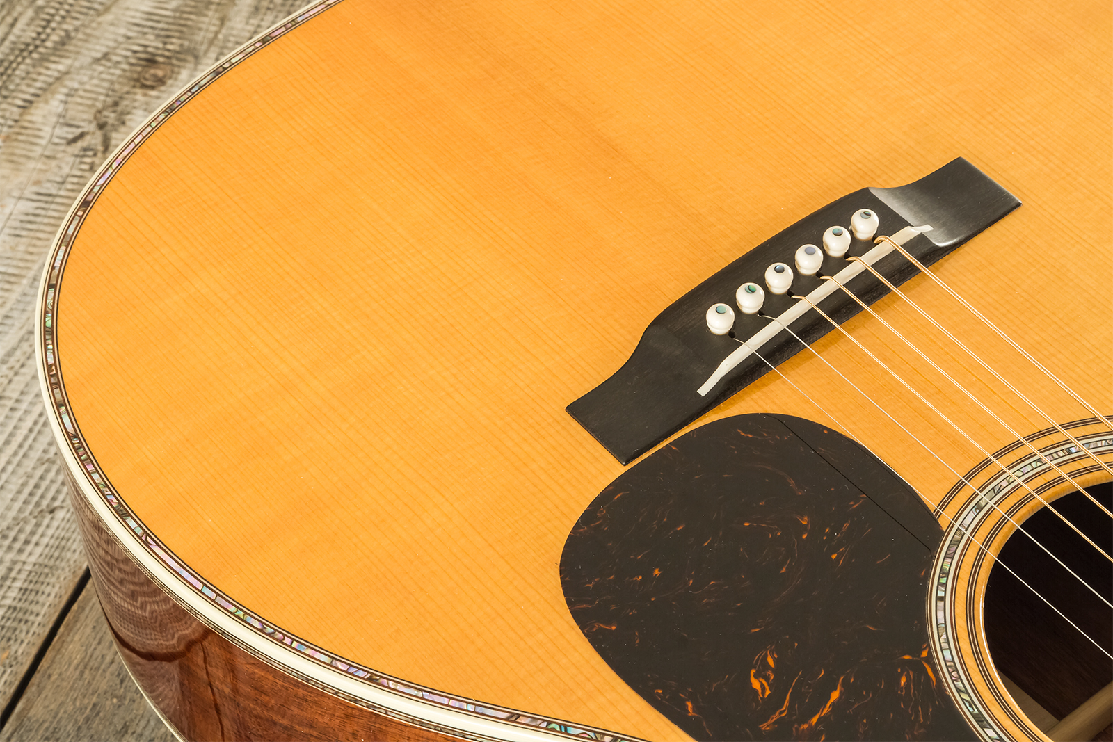 Martin Custom Shop Joe Bonamassa 00045 Ltd Signature 000 Shsc Epicea Palissandre Eb #2917432 - Natural Vintage - Folk-Gitarre - Variation 4