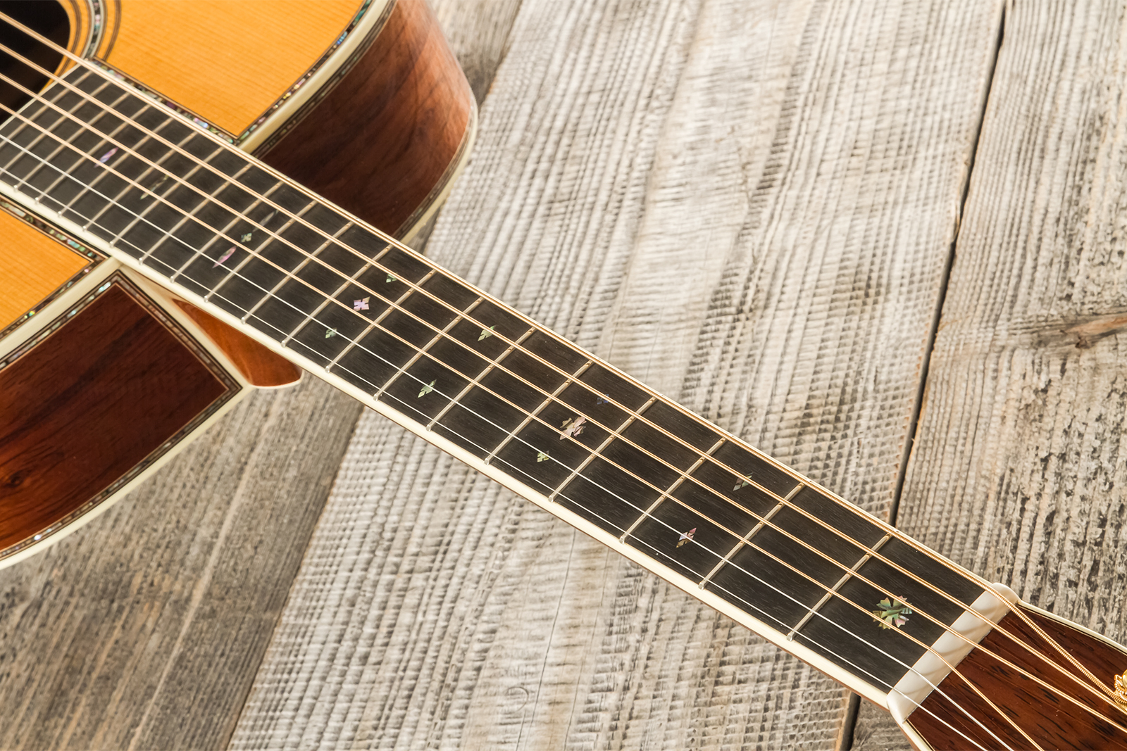Martin Custom Shop Joe Bonamassa 00045 Ltd Signature 000 Shsc Epicea Palissandre Eb #2917432 - Natural Vintage - Folk-Gitarre - Variation 6
