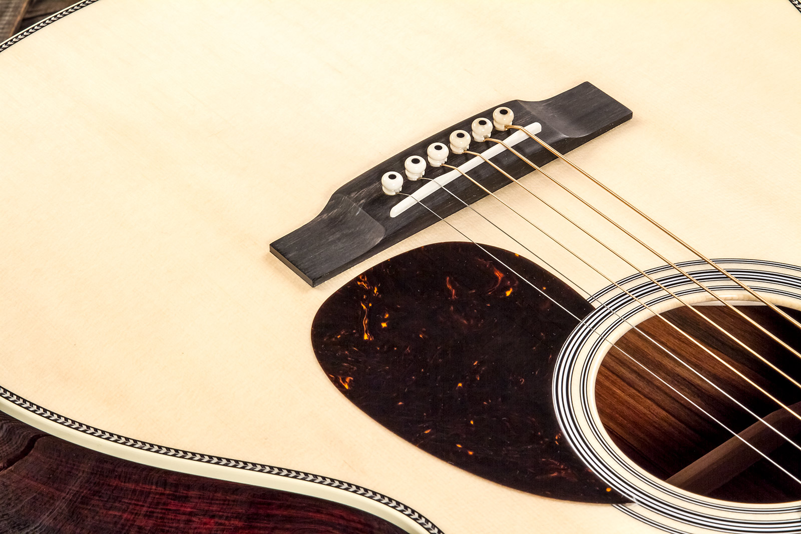 Martin Custom Shop Om Epicea Engelmann Cocobolo Eb #2736828 - Natural Clear - Westerngitarre & electro - Variation 3