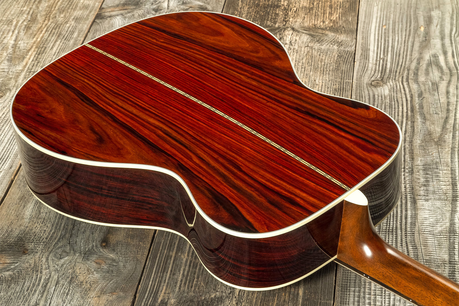 Martin Custom Shop Om Epicea Engelmann Cocobolo Eb #2736828 - Natural Clear - Westerngitarre & electro - Variation 5